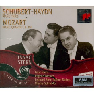 SCHUBERT - Stern - Trio avec piano n°1 en si bémol majeur op.99 D.898..